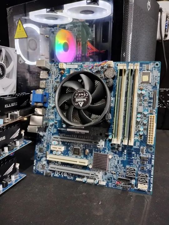 Kit i5 4440 + Placa Mãe h81 + Mémorias RAM