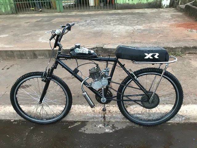 BICICLETA MOTORIZADA 80 CC ARO 26 USADA Ciclismo Ceil ndia