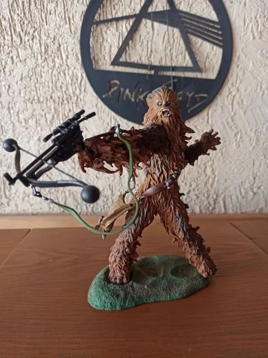 CHEWBACCA STAR WARS UNLEASHED. 2004 RARIDADE HASBRO 