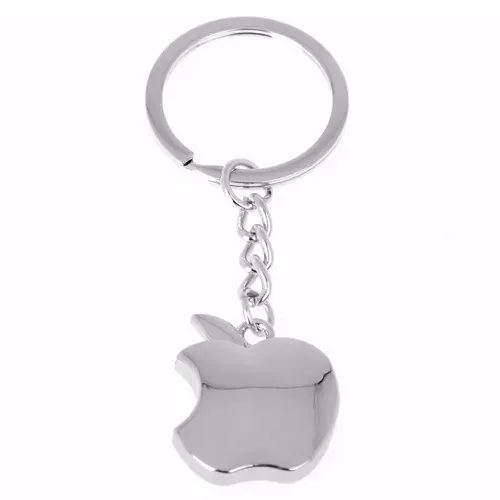  Chaveiro Maça Apple Aço Inox Metálico Iphone wpp.43. * - Foto 2