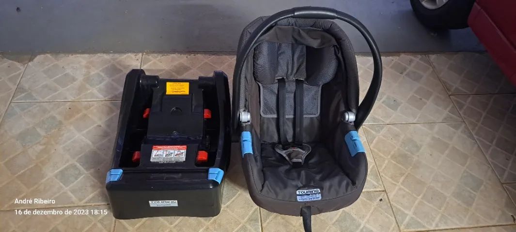 vendo bebe conforto burigotto touring - Foto 2