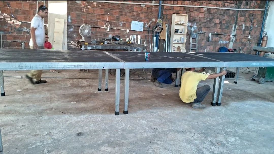 Plataforma de Palco Modular para Eventos