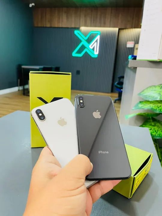 iPhone X pronta entrega prata e preto / venha nessa quinta  - Foto 2