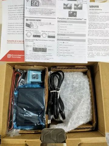 Câmera CANON SL3 REBEL + LENTE EF-S 18-55mm - Foto 6