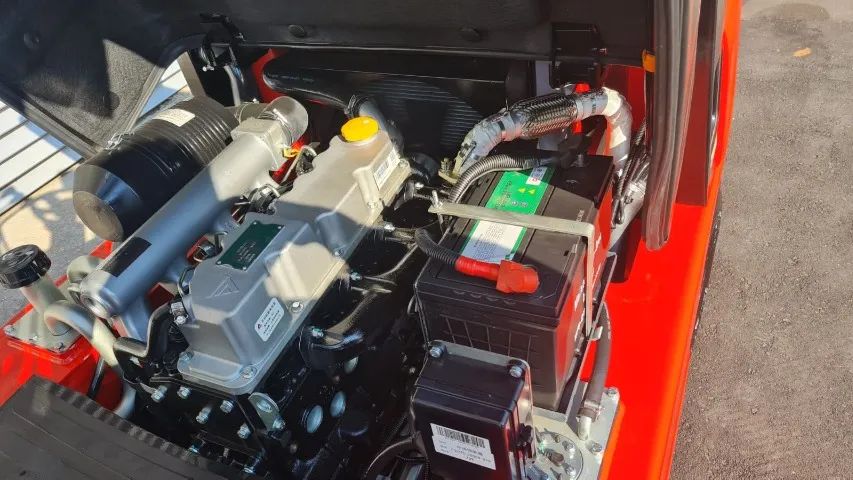 Empilhadeira Nova 2,5ton Diesel Duplex 3,70mts com deslocador - 5x S/ Juros !! - Foto 5