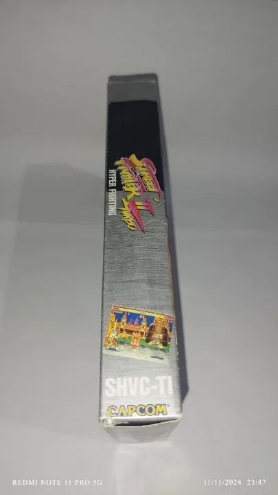 Street Fighter II Turbo Na Caixa Super Famicom - Foto 5