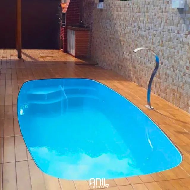 Piscina 4 Metros Oval Com Escada - Foto 3