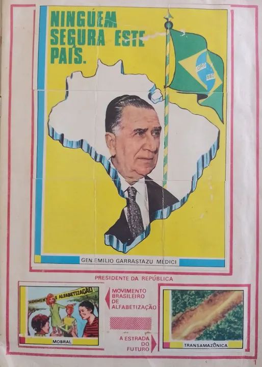 ÁLBUM BRASIL MINHA PÁTRIA COMPLETO - Foto 2