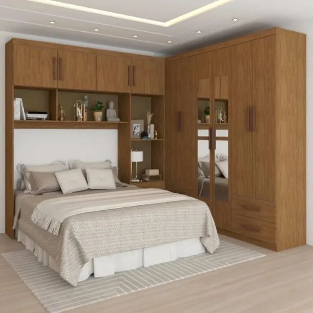 Modulado 4 Portas + Guarda-Roupa 6 Portas Hércules - CARIOCA MÓVEIS