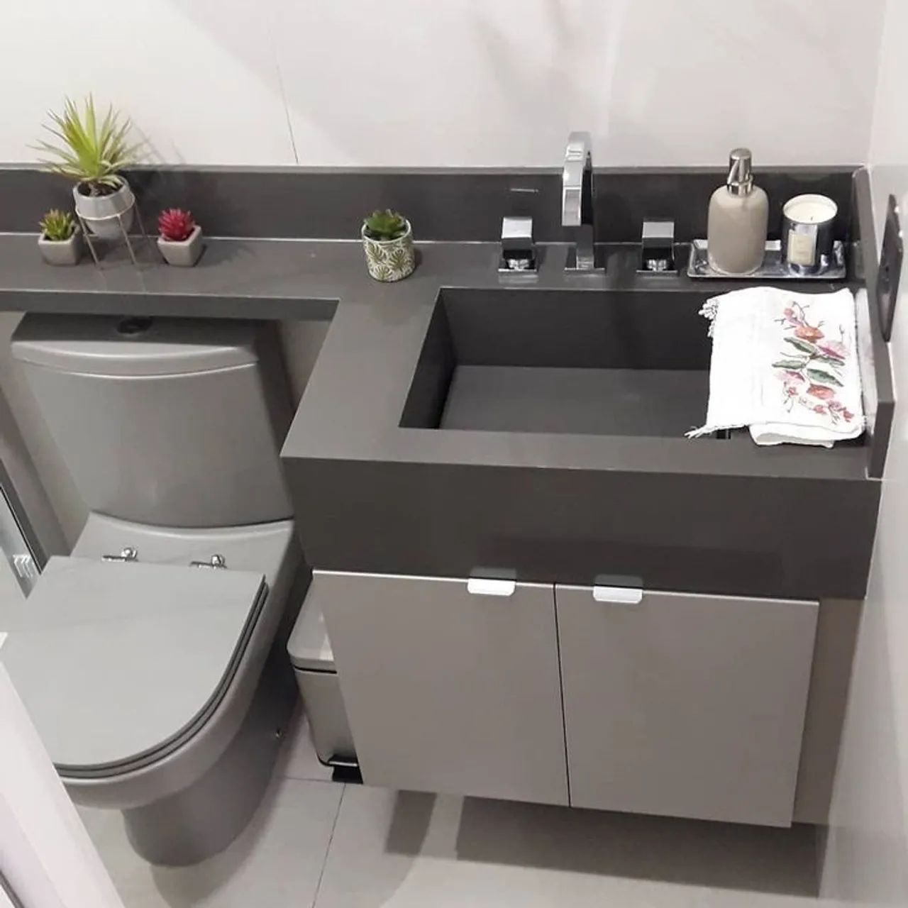 Gabinete banheiro 100% mdf  - Foto 3