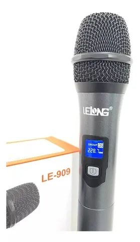 Microfone Profissional Sem Fio, Wireless - Lelong Le-909 - Foto 4