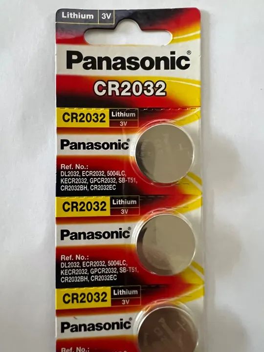 Kit Bateria CR2032 Panasonic 