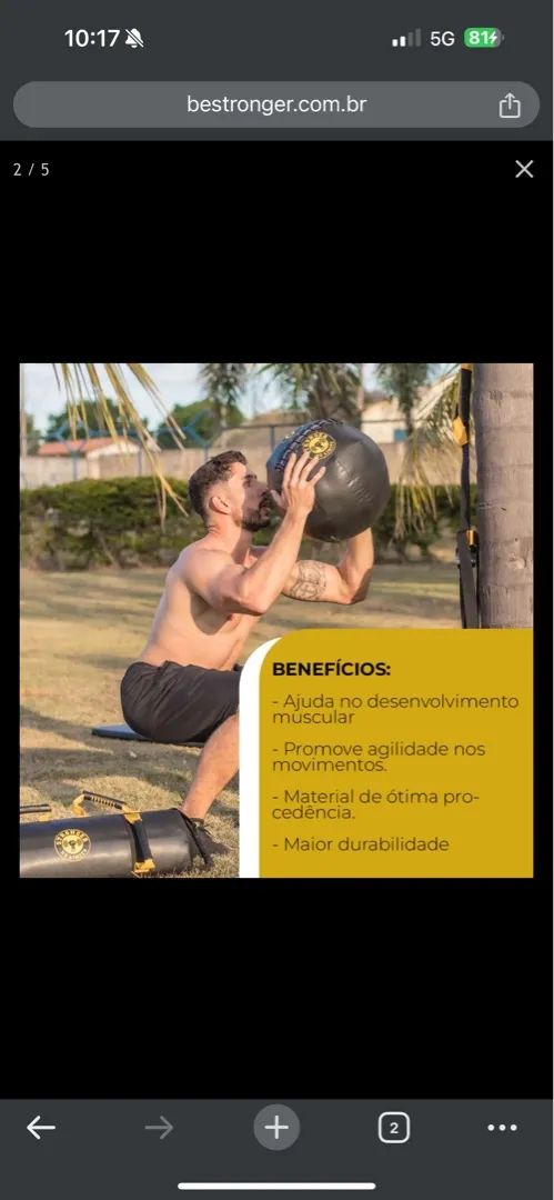 Wall ball 8kg be stronger 