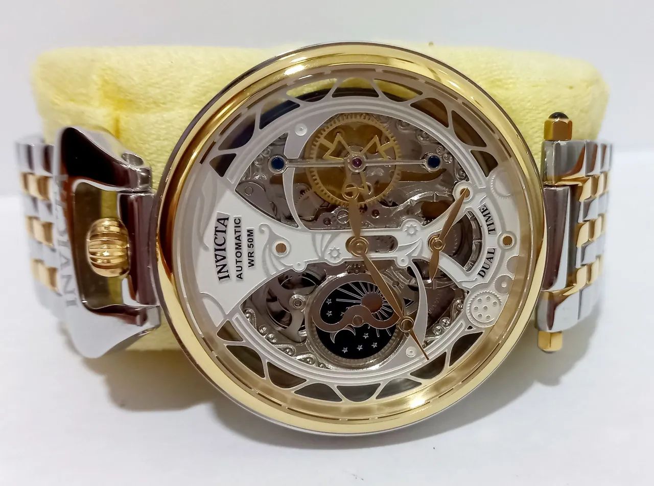 Relógio Invicta Automático Dual Time - Novo