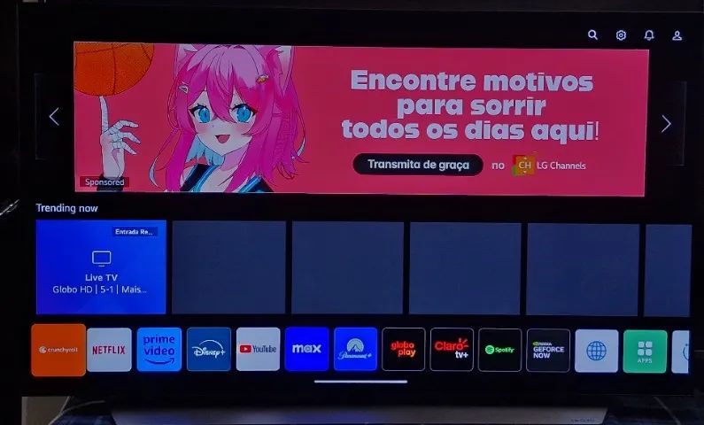 Smart TV de 48" LG AI ThinQ OLED48C1 4K 127/220V - Foto 3