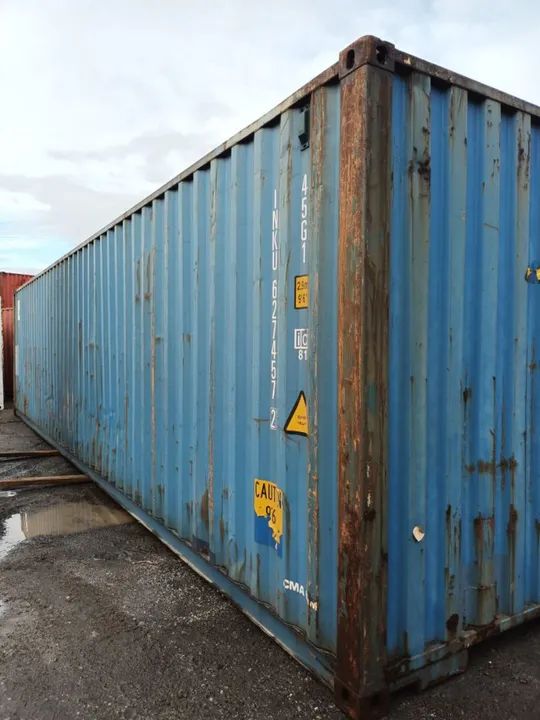 Container Usado 12m 40 pés - Com Frete e Munck para Curitiba - leia o anúncio. - Foto 4