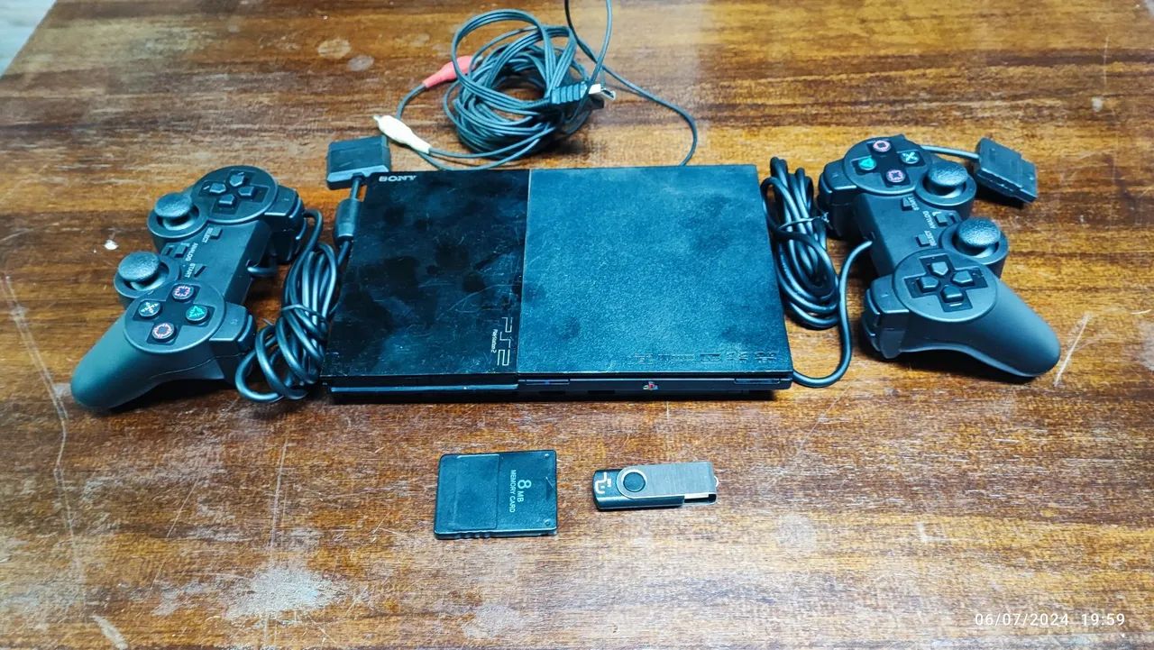 PS 2 slim completo