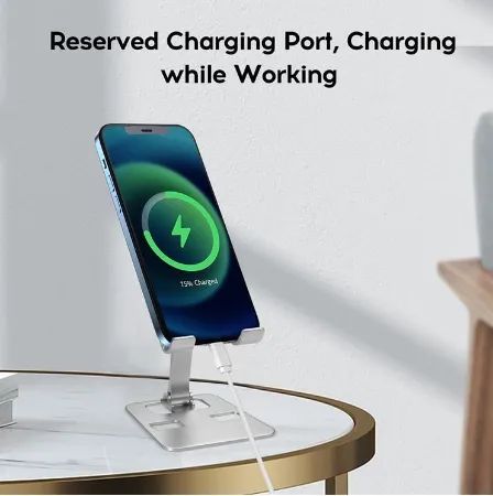 Suporte universal dobrável para celular , tablet em Alumínio - Foto 5