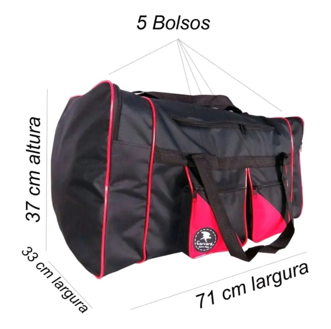 Bolsa gg Extra Grande Mala de Viagem - Foto 3