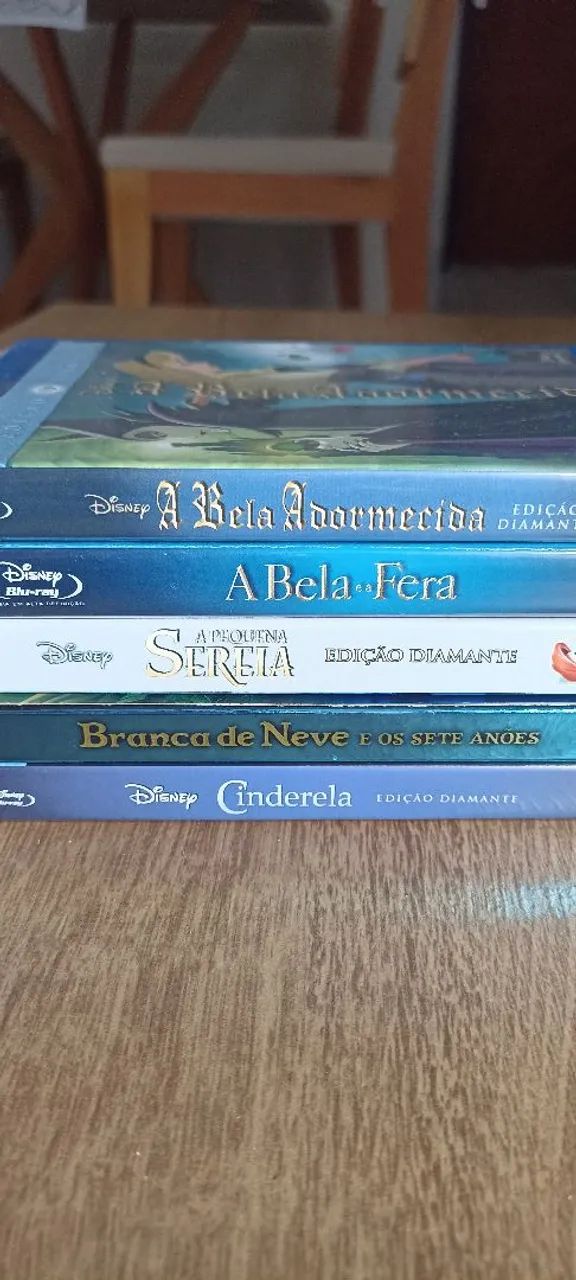 Blu-rays Disney Edições Diamante 
