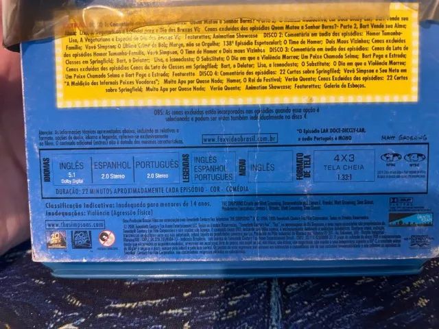 Dvd Box Os Simpsons 7 Temporada Edição Colecionadores Raro - Foto 4