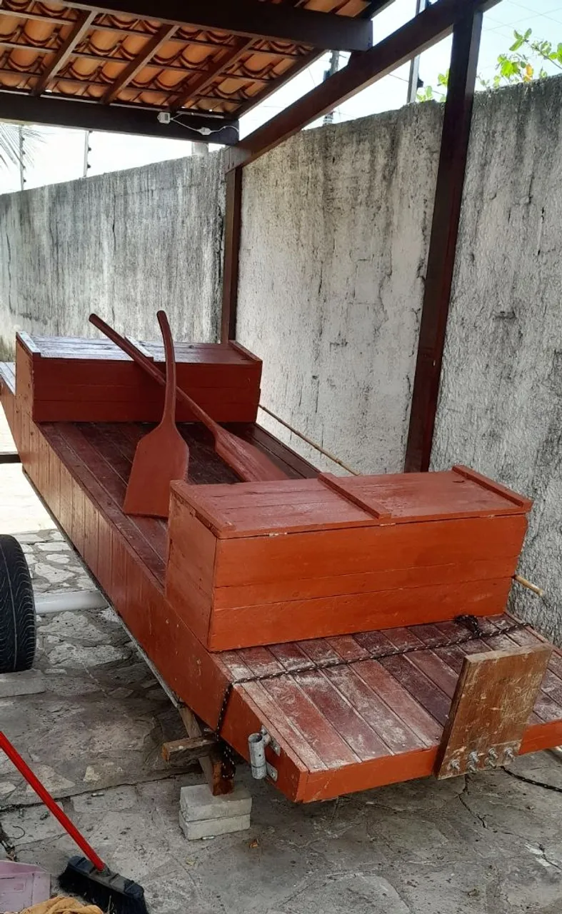 Jangada com Motor