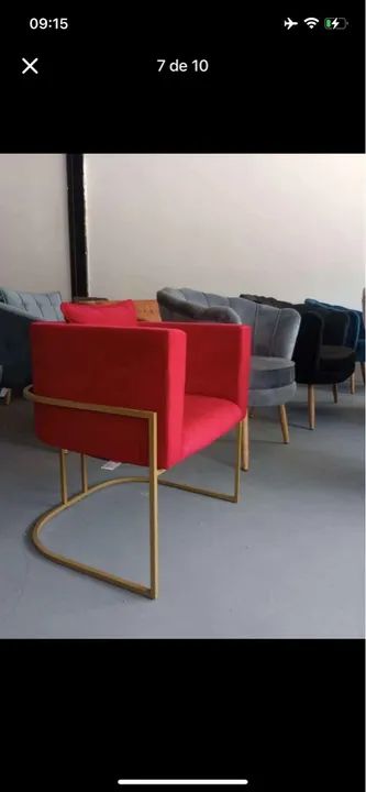 SÓ PAGA NA ENTREGA, poltronas, maca, mocho, carrinho e muito mais !!! - Foto 3