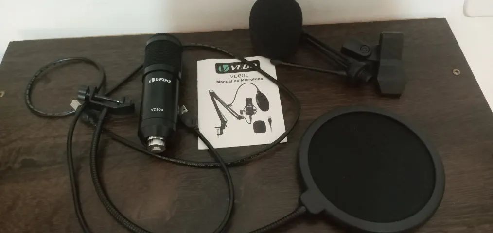 Microfone BM800 Vedo + acessórios - Foto 3