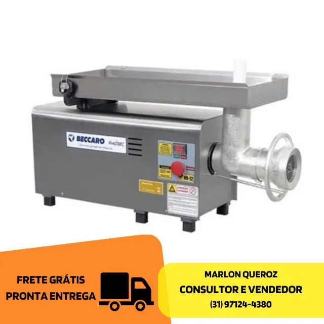 Moedor de Carne Beccaro Boca 22 - Bivolt Novo