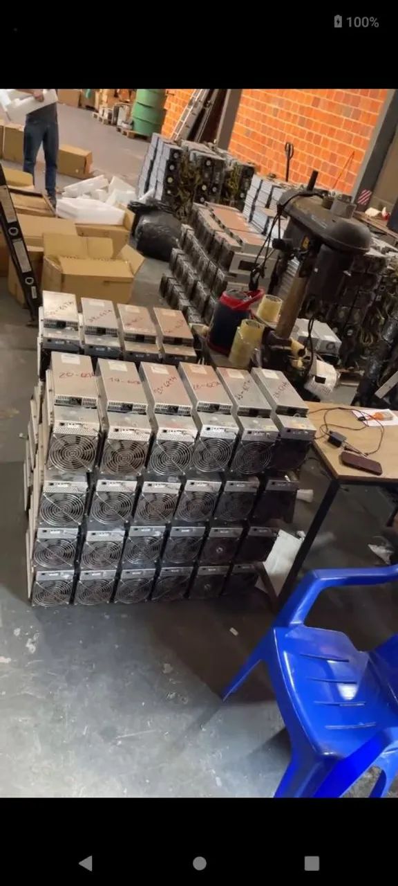 Mineradoras Bitcoin ASIC S19 95/104/120,M21,M32 PREÇO E QUALIDADE IMBATÍVEIS  