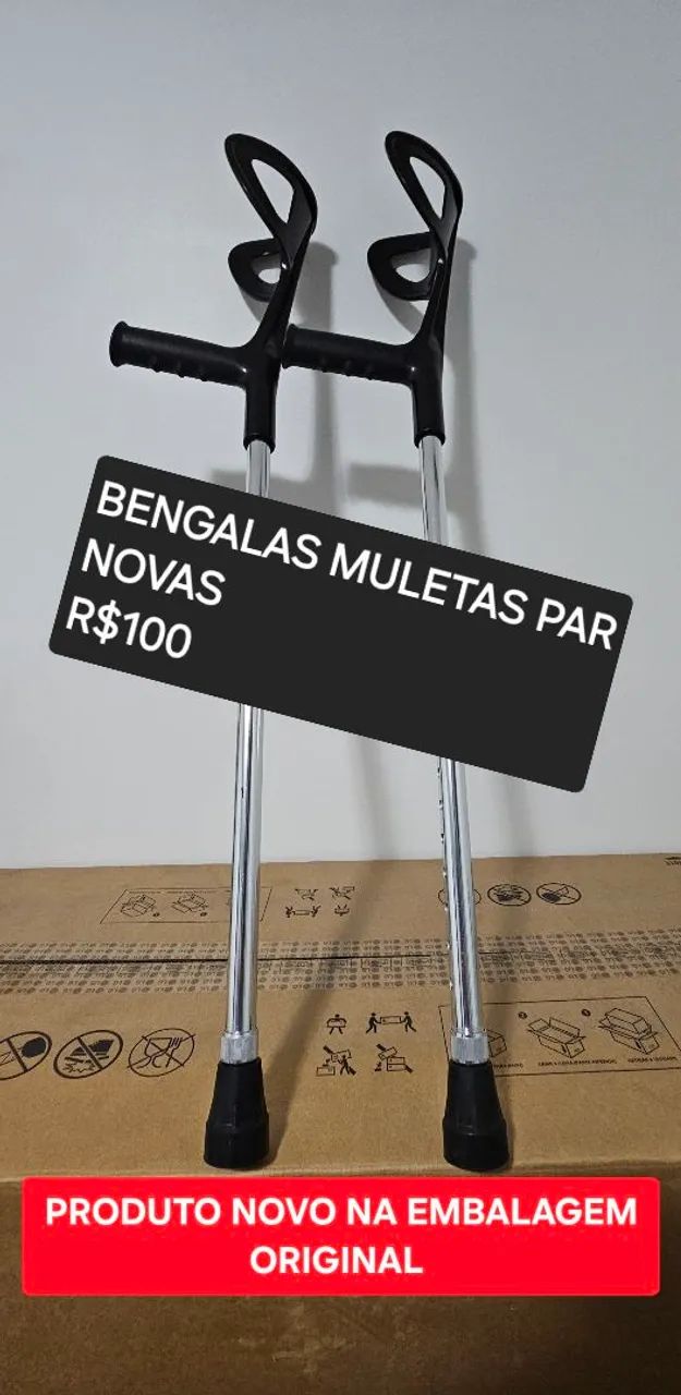 Bengalas Muletas Par Novas R$100