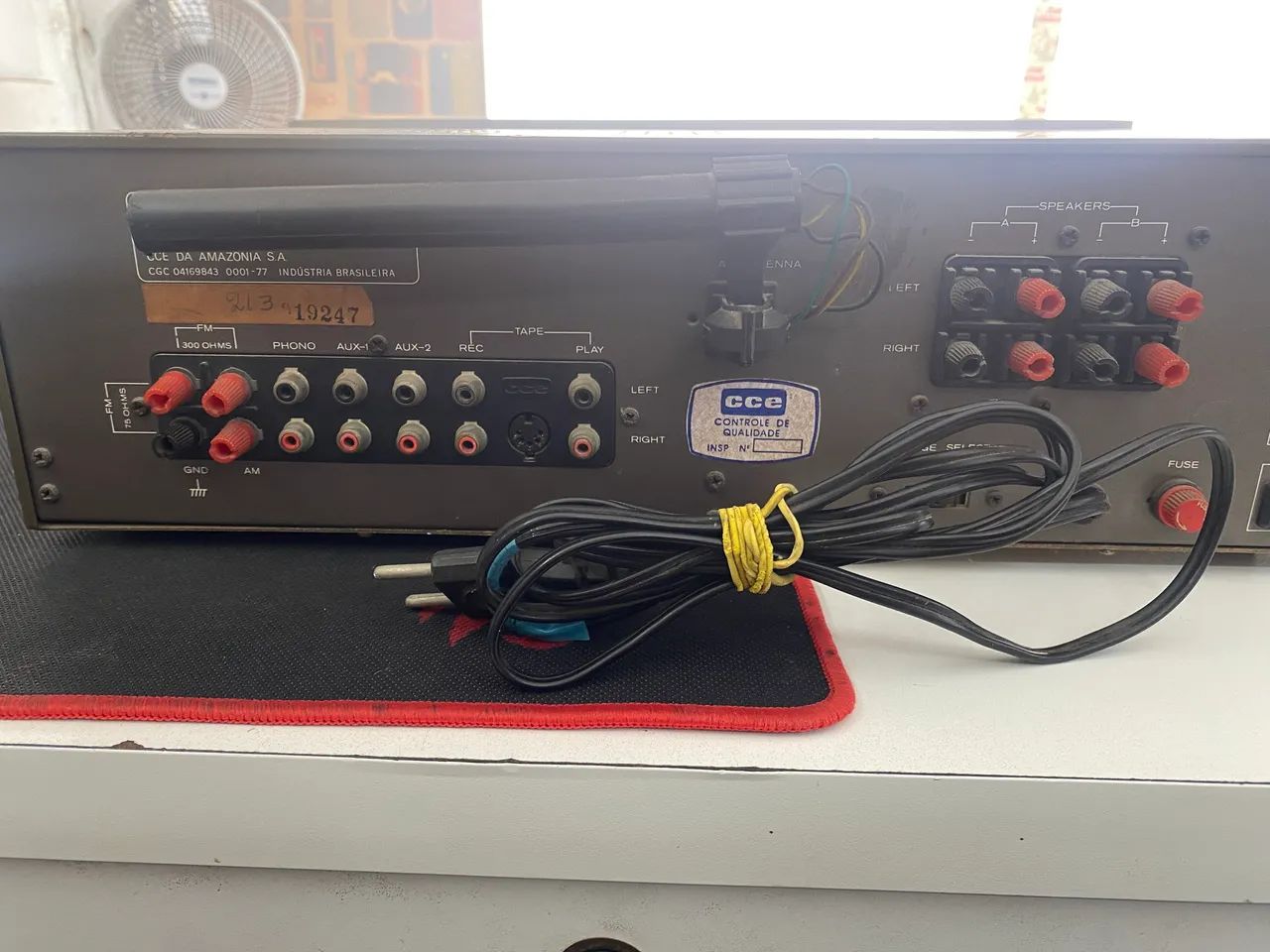 Receiver cce SR 2000 prateado (pra retirar peças ou arrumar) - Foto 5