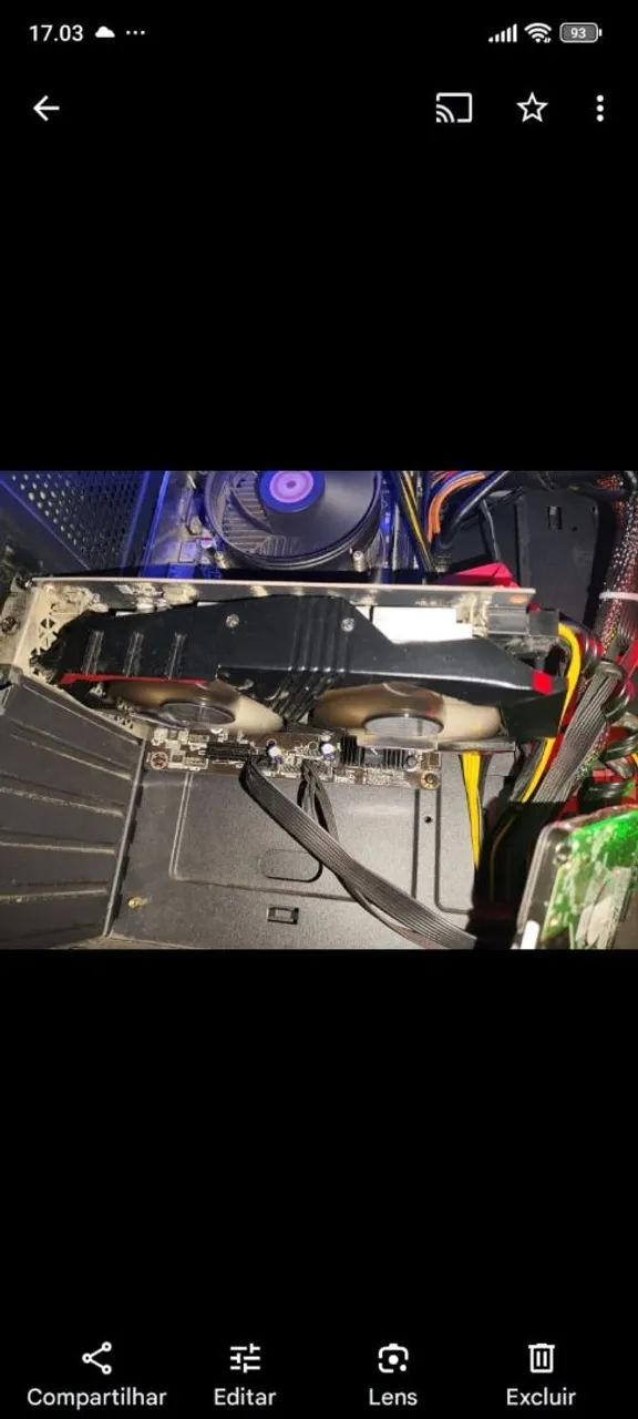 Kit Processador, Placa de vídeo, placa mãe e memória ram - Foto 2