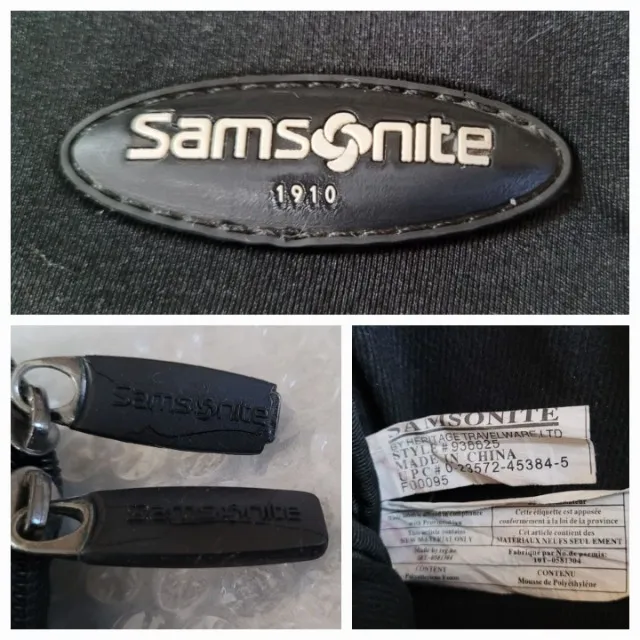 L192) Capa Luva para Notebook Original Samsonite 15? + Mochila Saco