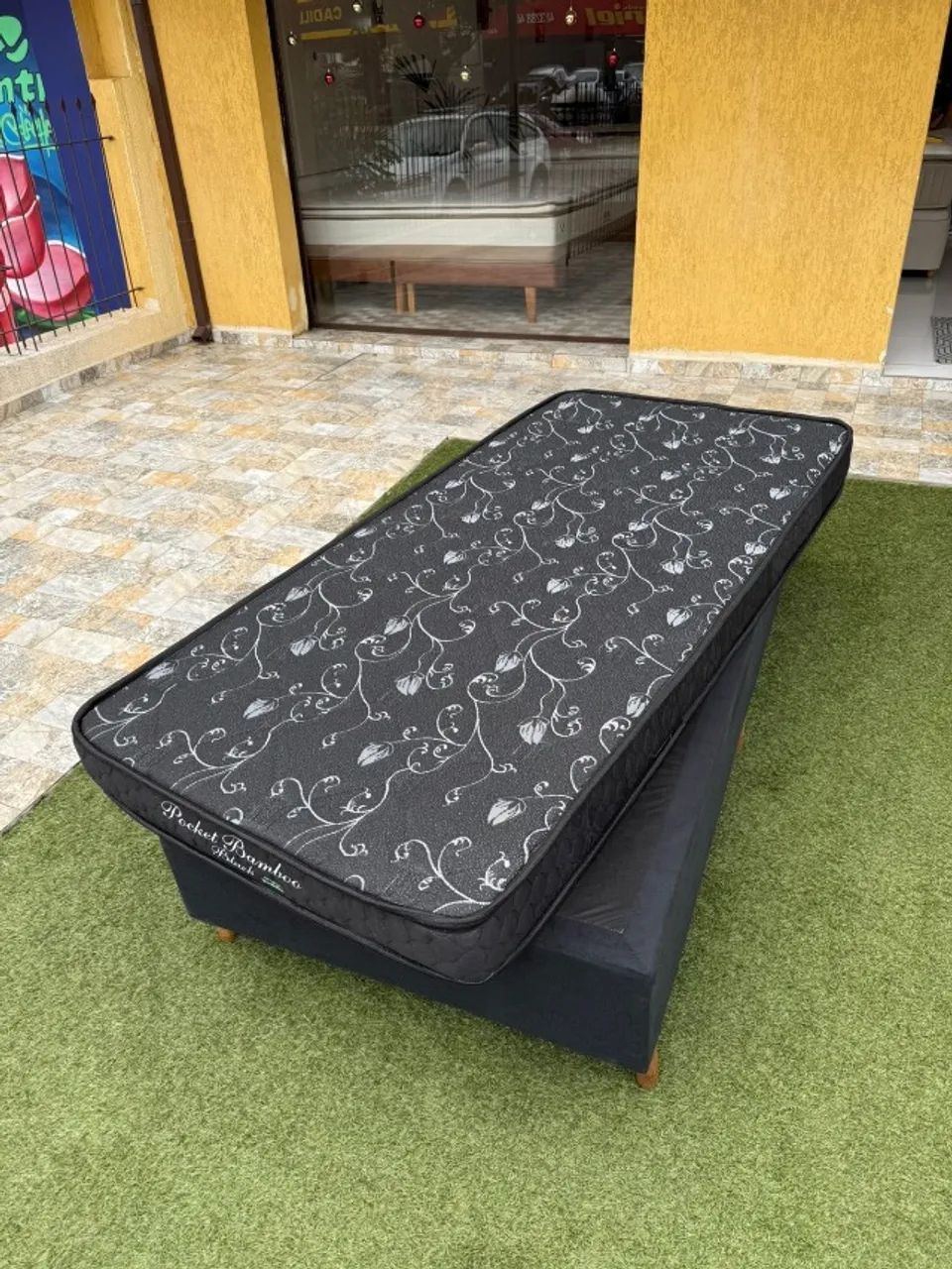 Cama de Solteiro COLCHÃO + Base Box - ENTREGO!  - Foto 2
