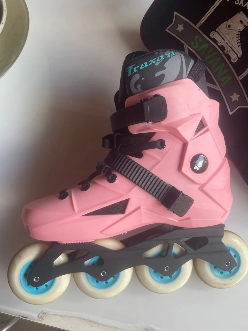 Patins Revolt Rose - 80mm ABEC-9 - Foto 2