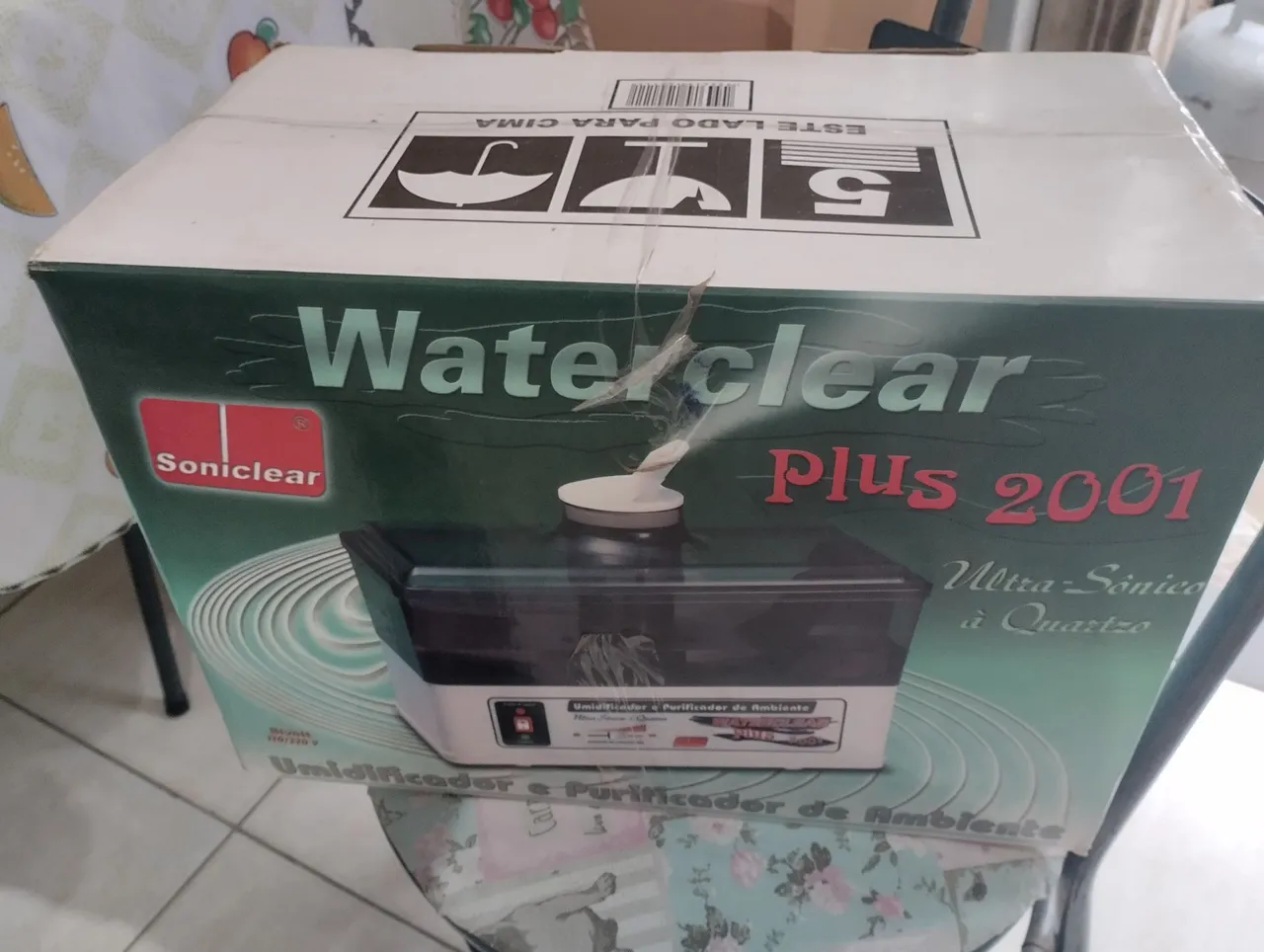 Umidificador e Purificador de Ar Waterclear Plus 2001