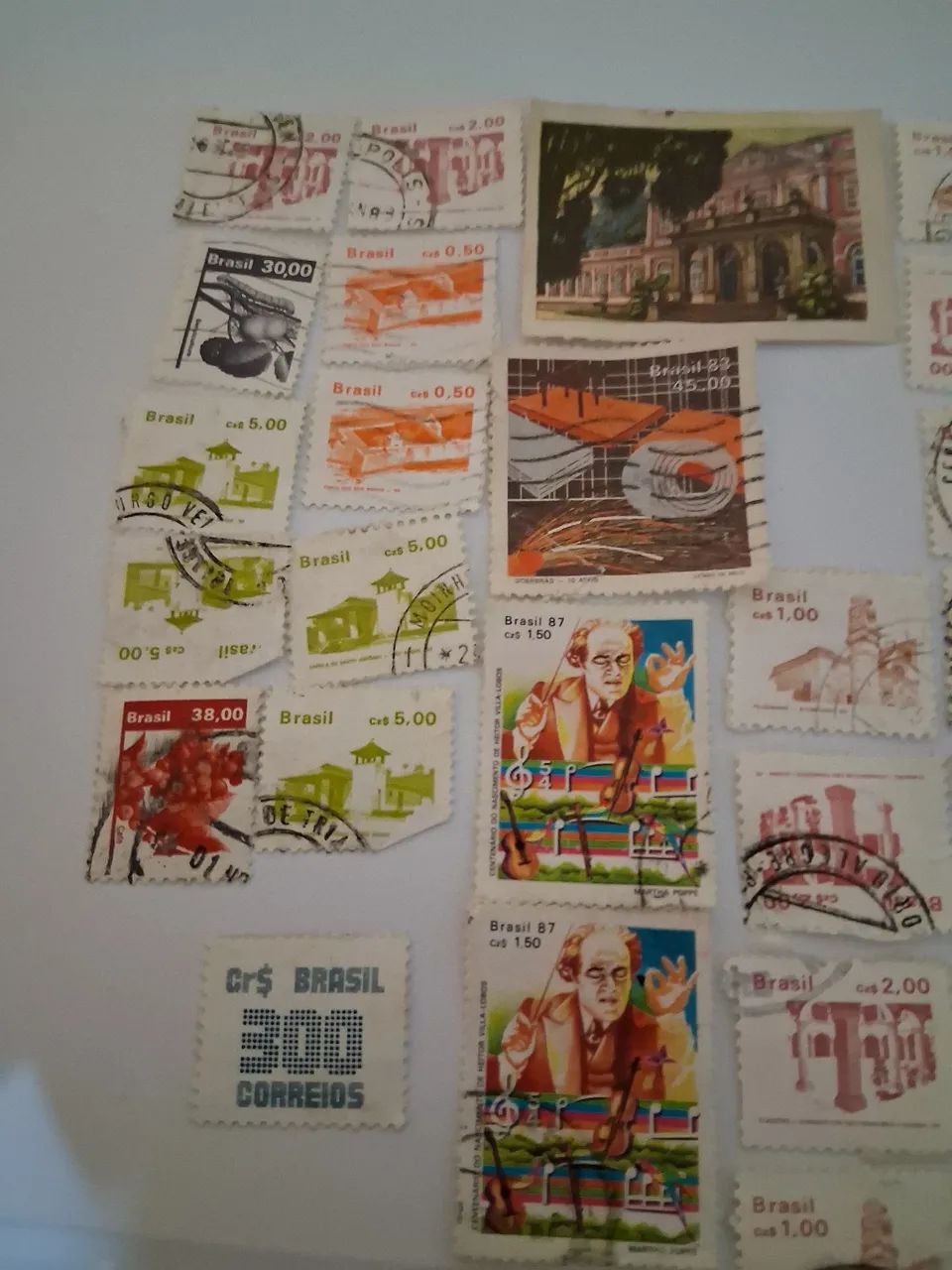 Coleção de selos antigos , alguns anos 80  - Foto 3