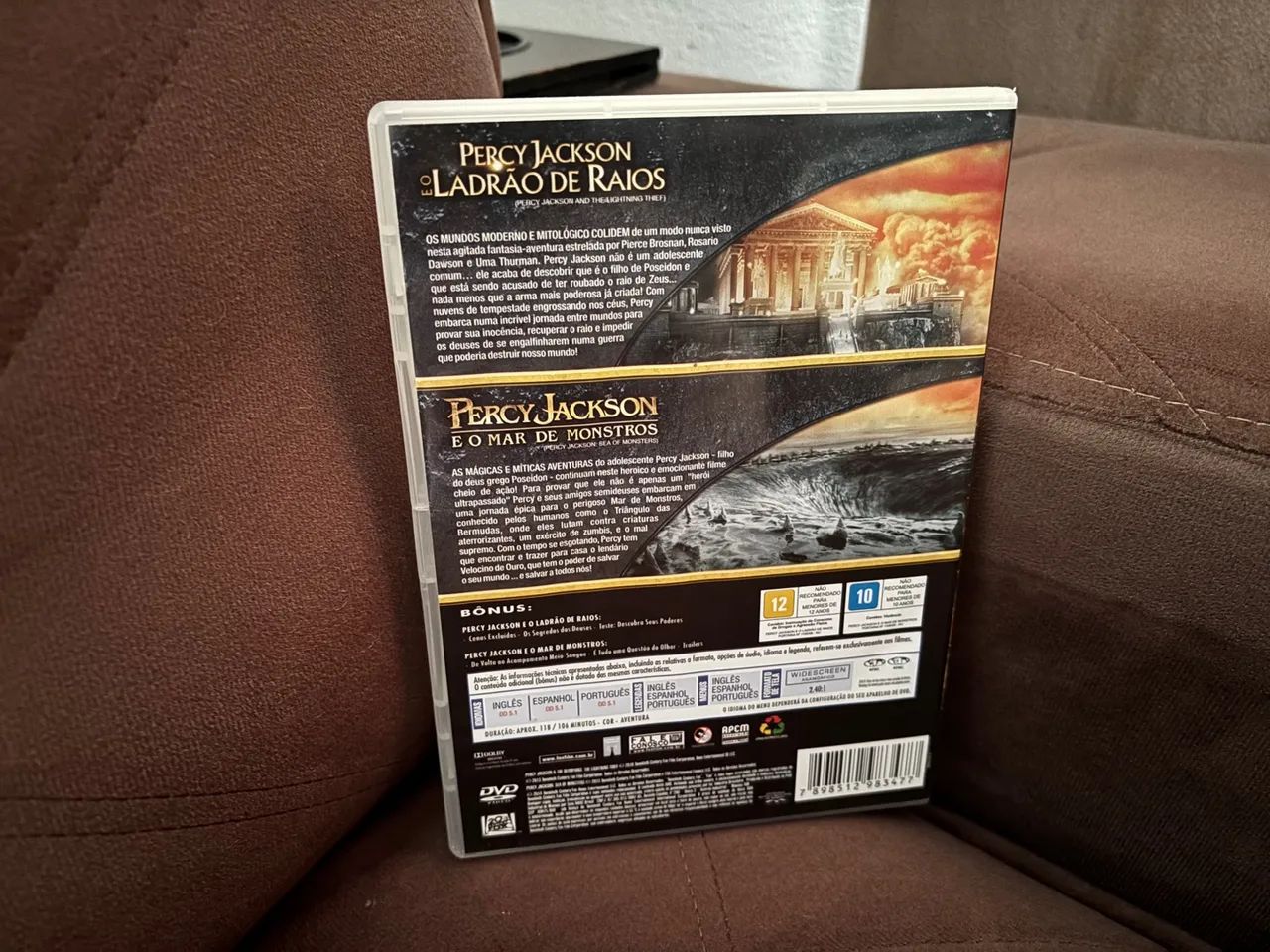 Coleção Percy Jackson - O Ladrão de Raios e O Mar de Monstros - Foto 2