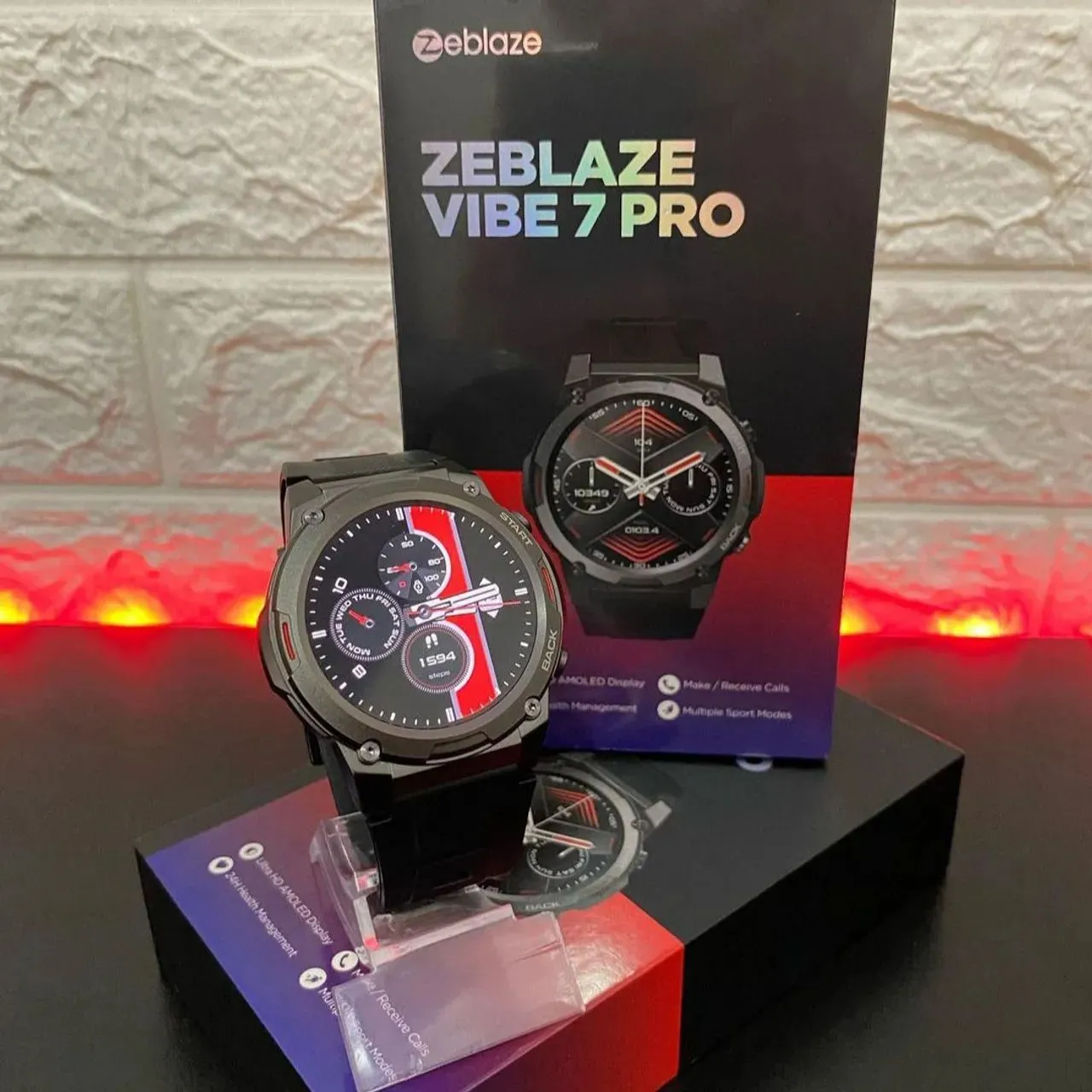 Smartwatch Zeblaze Vibe 7 Pro Tela Amoled (Novo com Garantia)