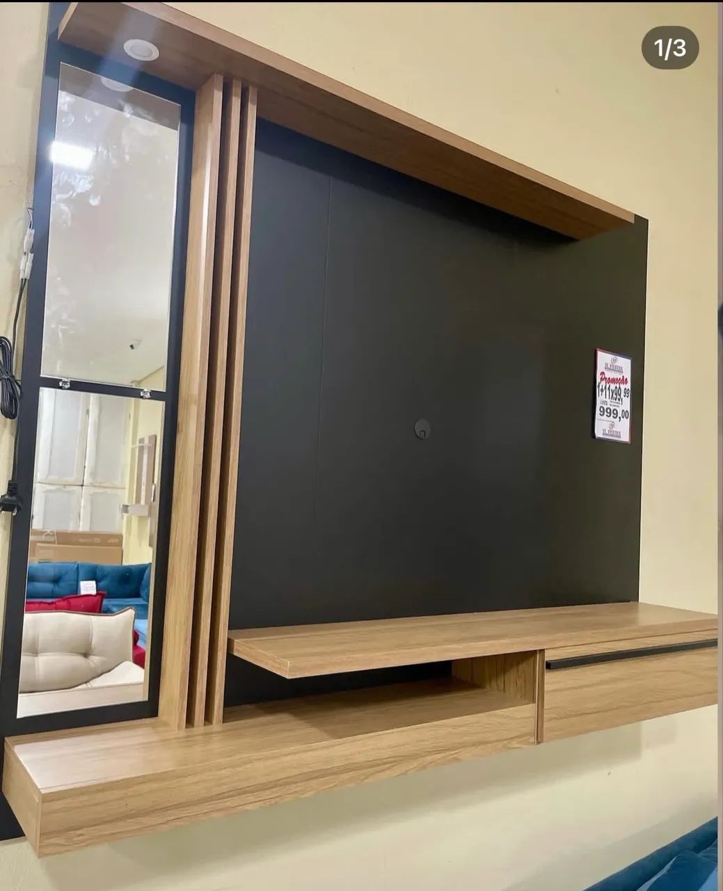 painel para tv de 55 polegadas com frete grátis  - Foto 2