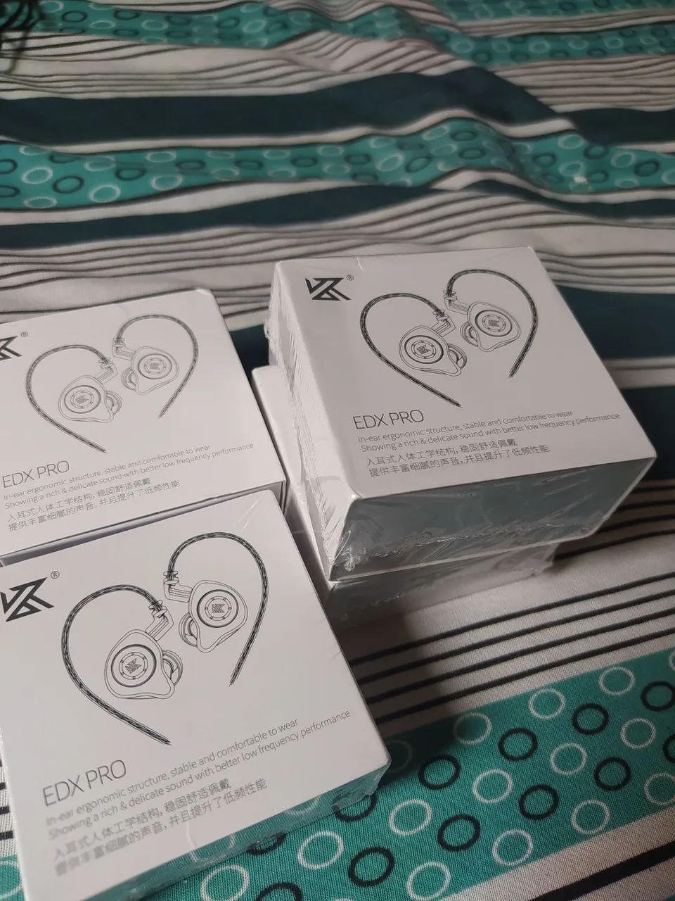 FONE LACRADO KZ EDXPRO (RETORNO DE PALCO)  - Foto 2