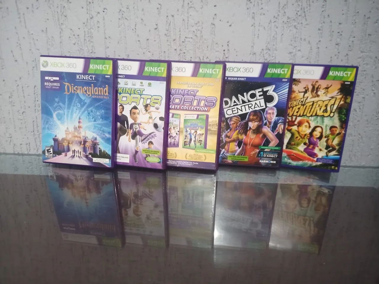 Xbox 360 com Kinect e 2 controles leia a descrição  - Foto 3