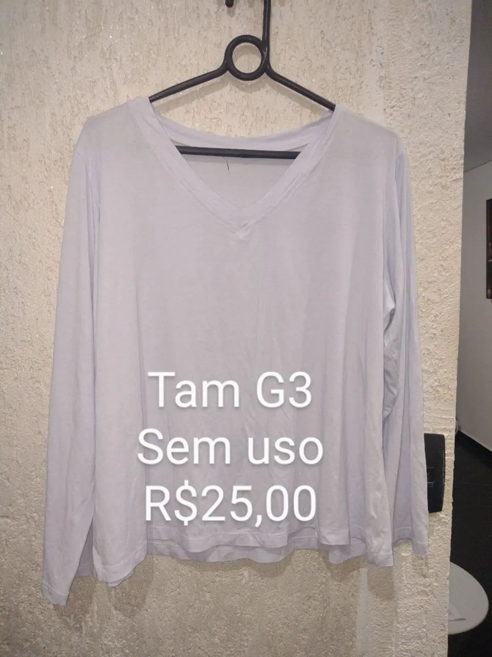 Blusas e camisetas plus size a partir de 15,00 - Foto 4