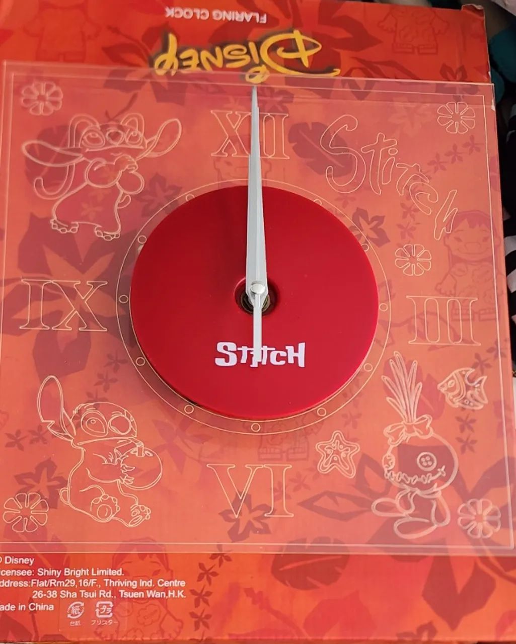 Relógio de Parede - Lilo & Stitch Disney - Foto 2