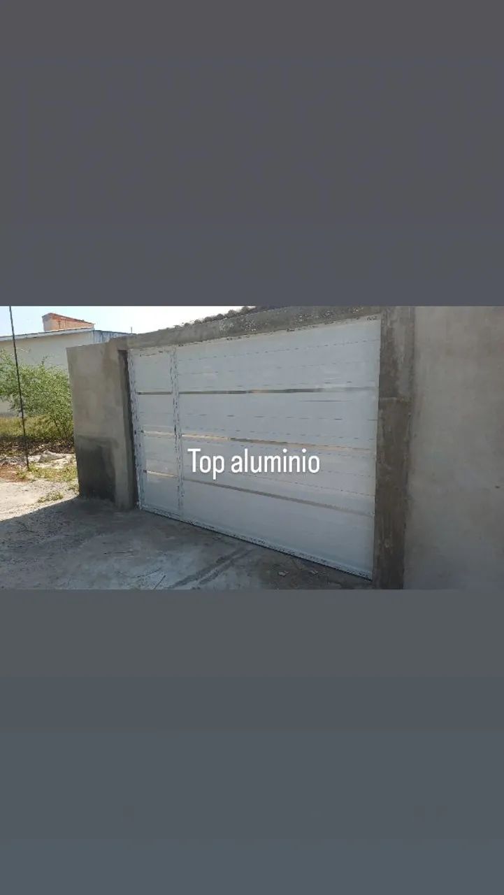 Portão de alumínio e porta para sua casa  - Foto 3