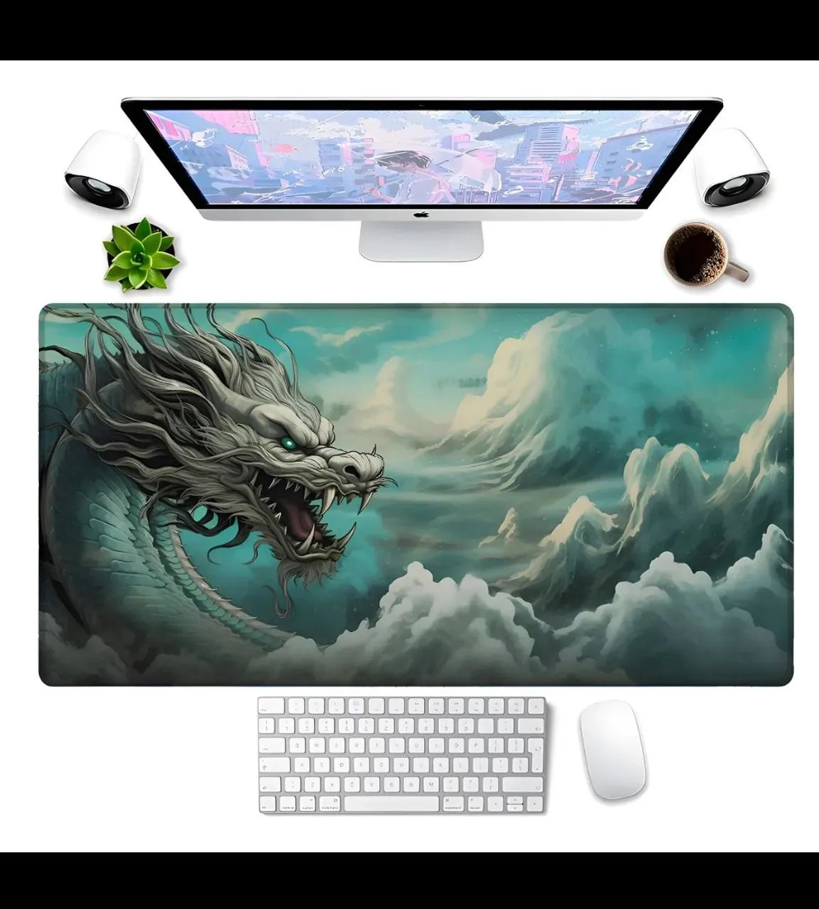 Mousepad gamer Extra grande 90x40 novos - Foto 5