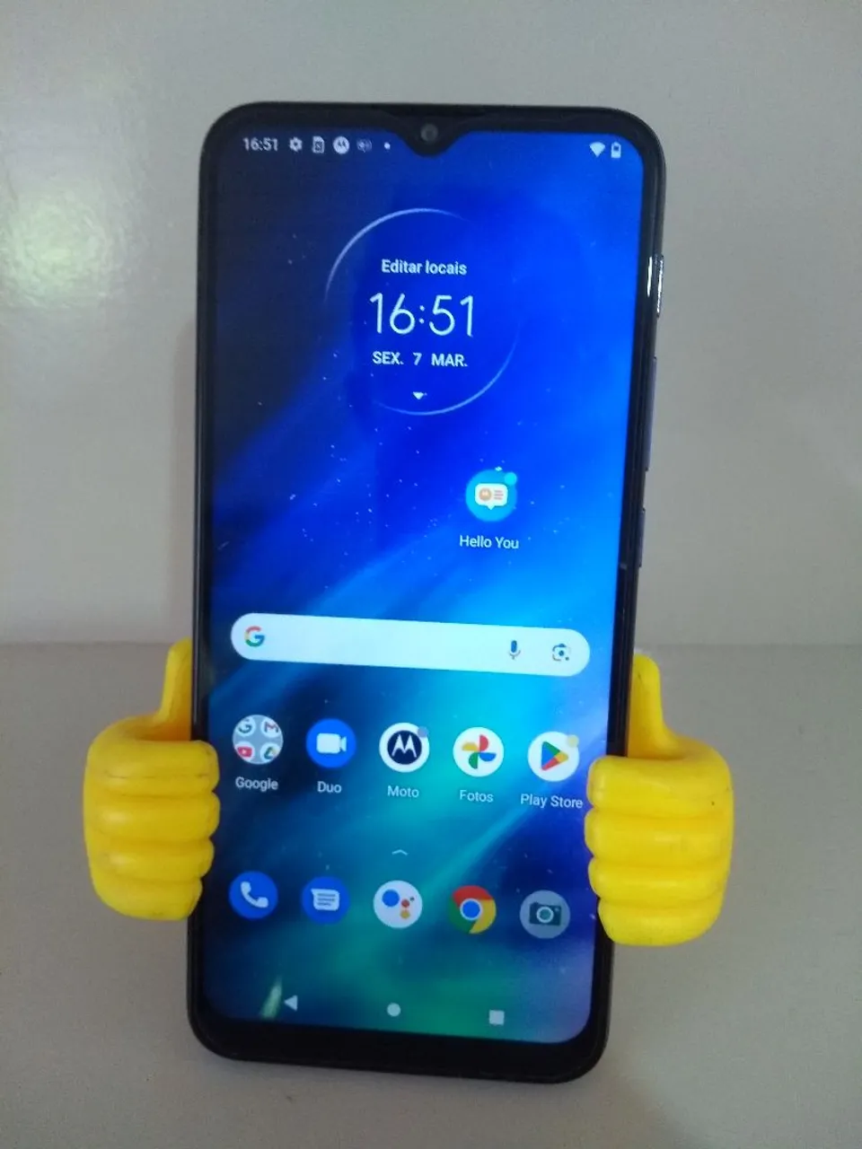 Celular barato Motorola Moto One fusion 128 GB