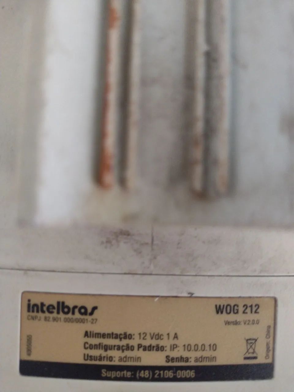 WOG 212 2-12dbi Intelbras 