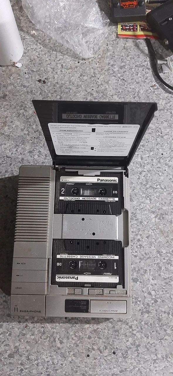 Gravador de Mensagens Panasonic KX-T1450 Leia a descrição. - Foto 3